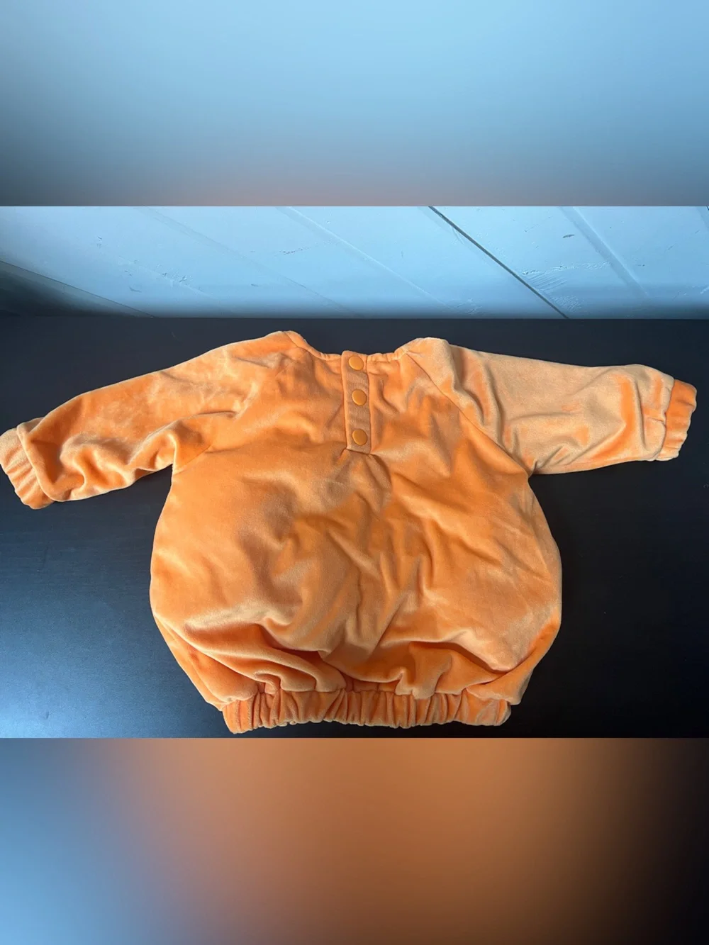 Halloween Pumpkin Jack o Lantern Costume Outfit Sz 0-6 Months